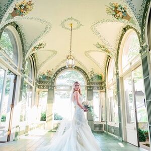 Gorgeous LAZARO 345 designer gown